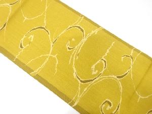 唐草模様織り出し袋帯